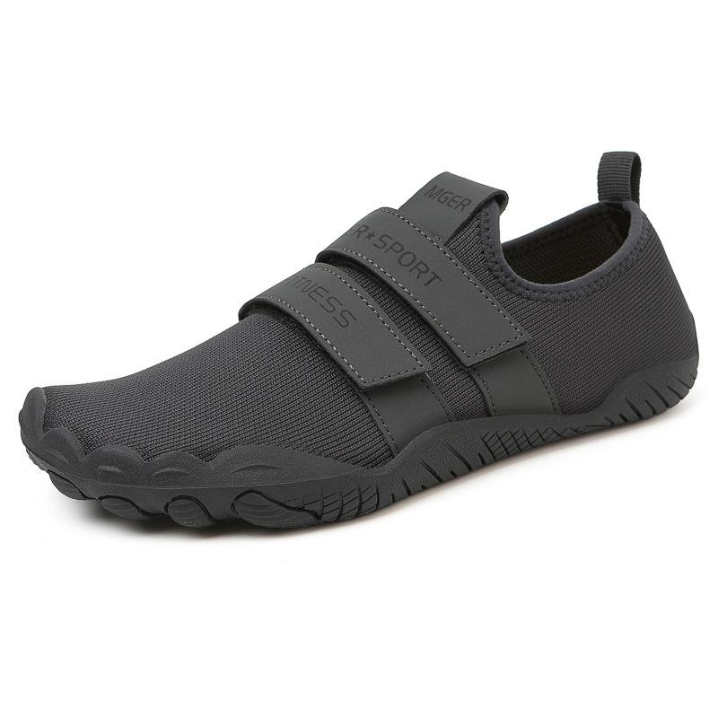 Herren-Indoor-Fitnessschuhe mit weicher Sohle und Rutschfestigkeit, geräuschlose Laufbandschuhe, Springseil, Sprungübungen, Heimtraining Stoßdämpfung