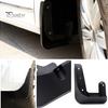 Truck Fender Set 4Pcs Car Mud Flaps with Screws Universal Fit PVC Auto SUV RV Easy Installation Front Rear Wheel Splash Guard Automotive Exterior