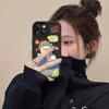 Bier flower duckling for iPhone17proMax cartoon phone case 14 Apple 13 creative 12/15