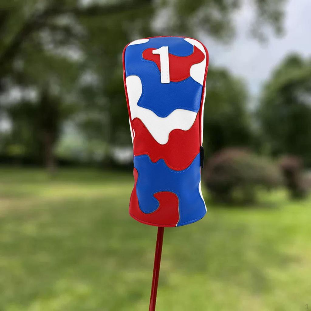 Golf Club Head Cover Anti Scratch Wood Headcover,PU Leather,Fashion Portable