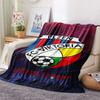 1PC Fc Viktoria Crest Custom Name Patterned Flannel Blanket Suitable For All Seasons For Home Decor Warmth And Comfort Gifts Holiday Present