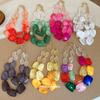 Irregular Acrylic Beaded Double-layer Necklace, Dopamine Personality Exaggerated Collarbone Chain, Niche Design Sense Item Decoration for Women