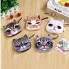 Versatile Fashion Women Cute Kitty Face Zipper Case Coin Kids Purse Wallet Makeup Bag For All Ages
