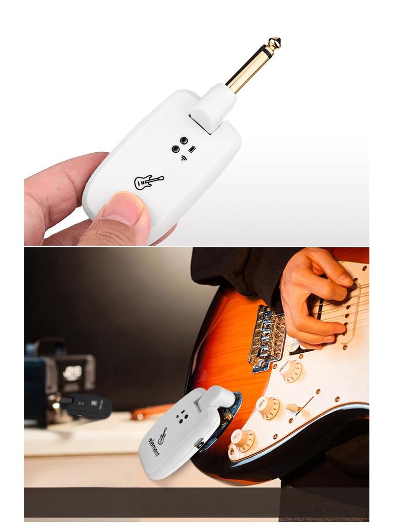Wireless Electric Guitar Transmitter & Receiver Audio System
