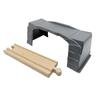 Plastic Simulation Scene Tunnel Grotto Compatible Wooden Educational Train Boy Children Christmas Gift Toy