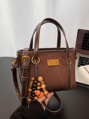 2025 Neue Damen-Umhängetasche mit Wildledertextur: Luxuriöse, Vielseitige, Herbst/Winter Schultertasche