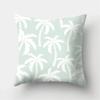 Flower Print Decoration Cushion Cover For Wedding Polyester Throw Pillowcase Stripe Sofa Home Decor Party Diy Pillowcover