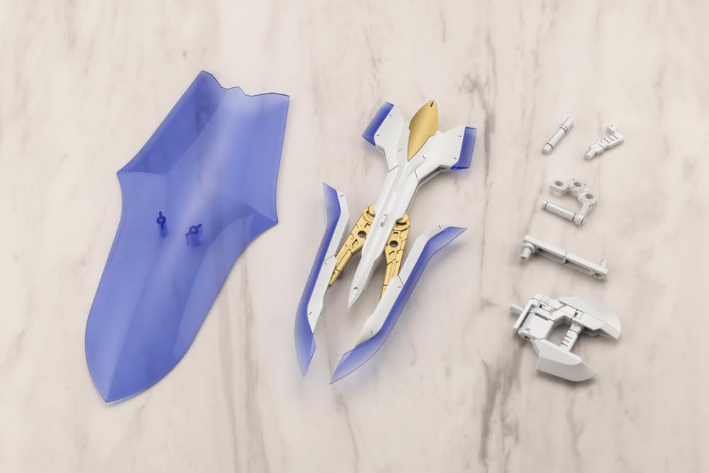 KOTOBUKIYA M.S.G Modeling Support Goods Heavy Weapon Unit 49 Mega Slash Edge 2 White Ver. Total Length: Approximately 140mm Non-Scale Plastic Model