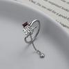 AAA Zircon Rings Chain Tassel Adjustable Rings For Women Jewelry