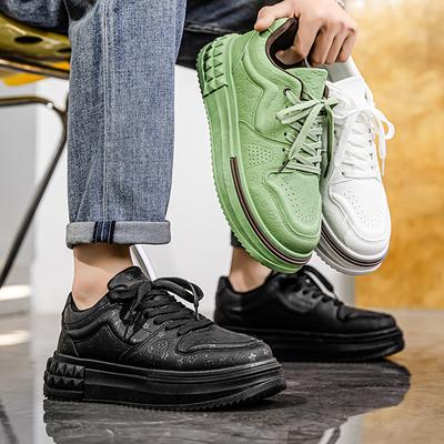 Men 's Casual Four Seasons Fashion Skateboarding Students Comfortable Sneakers Boys Trending Soft Sole Breathable Shoes
