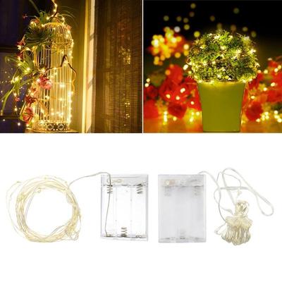 LED-uri Funcționate cu baterii Mini LED Sârmă de cupru șir de lumini