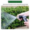 Multifunctional High-Pressure Water Gun for Garden and Car Wash - Gray Rubber Coated