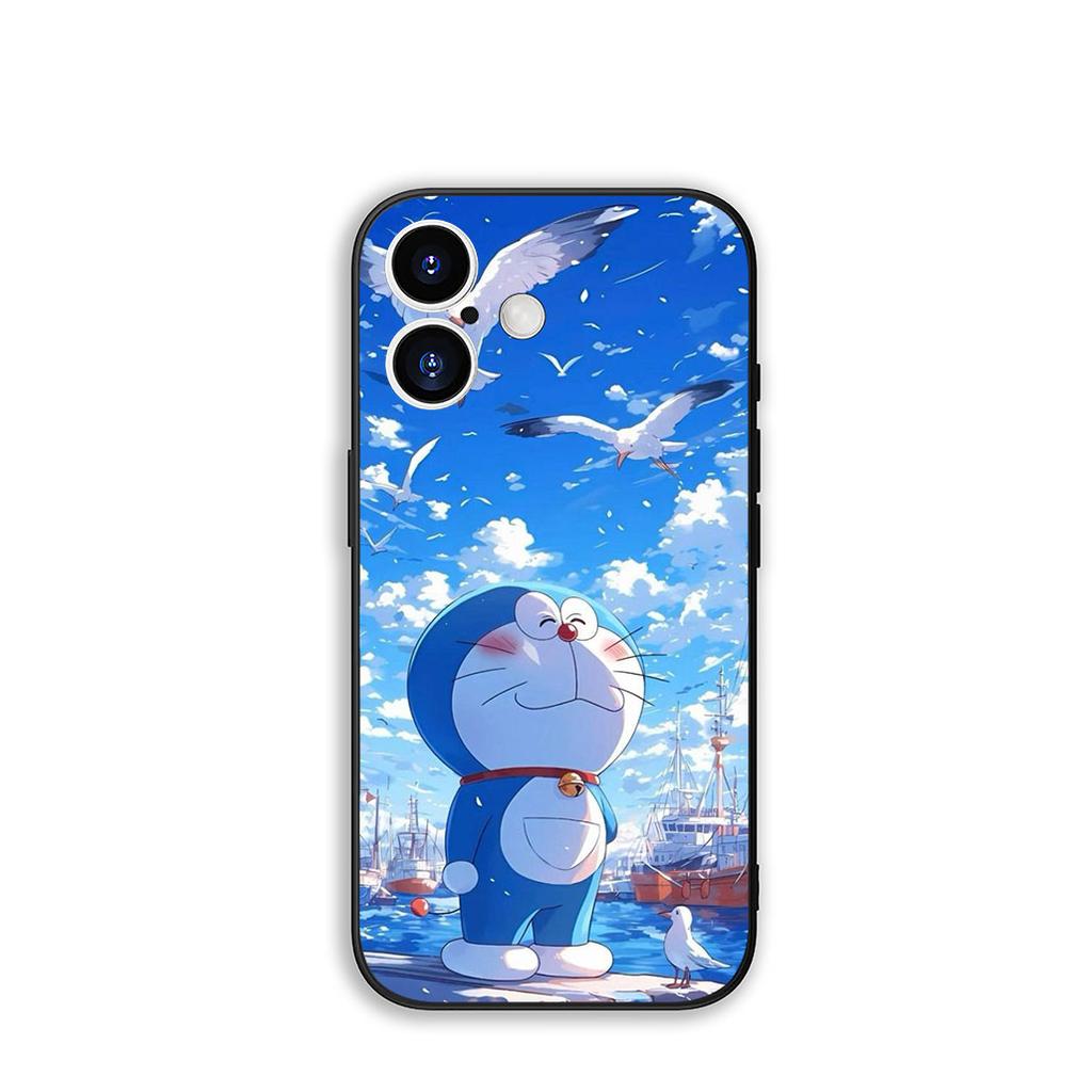 Cover for Motorola Moto E14 E15 G04 G05 G14 G15 G54 G24 Power G34 G35 G75 G84 G85 G45 G55 G64 Case Cute D-Doraemons Cat Poster