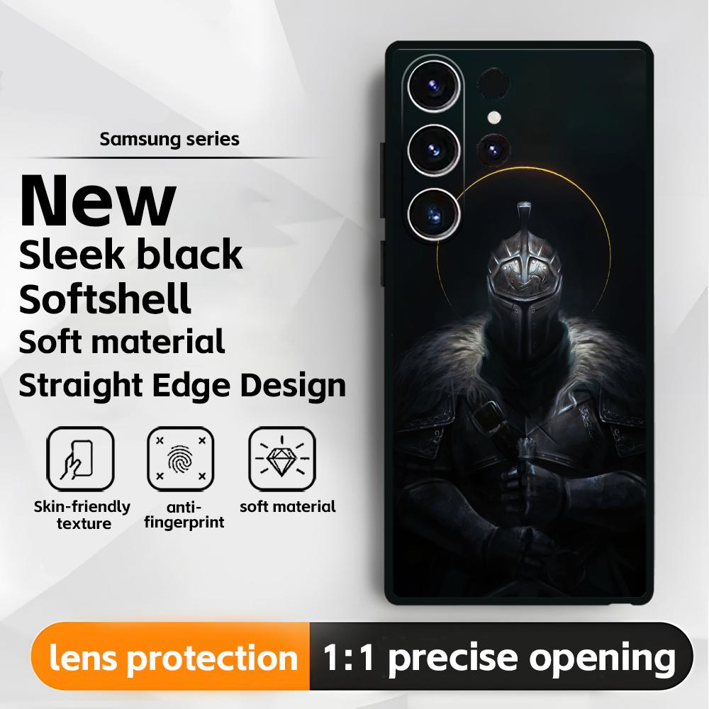 Classic Game DARK SOULS  Phone Case For Samsung Galaxy S26 S25 S24 S23 S22 S21 Plus Ultra Note20 Soft Black