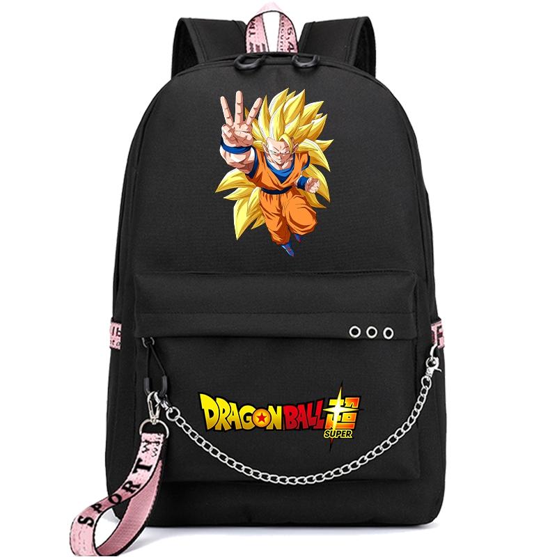 Anime Dragon Ball Printed Boy Girl Schoolbag Back To School Waterproof Bag Student Bookbag for Boy Girl Women Travel Leisure Bag Rucksack Mochila