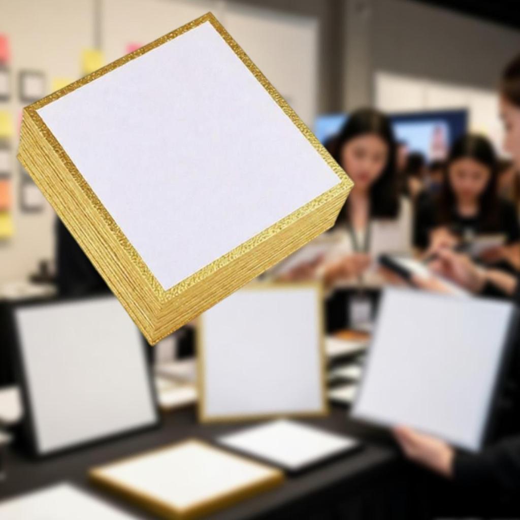 10 Pieces Shikishi Boards Artist Square Autograph Board for Hand Drawn