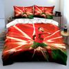 Set Biancheria da Letto Giocatore di Calcio Set Biancheria da Letto (1 copripiumino, 2 federe, piumino non incluso)