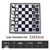 Portable Magnetic Folding International Chess Set