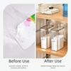 3L Laundry Detergent Dispenser Transparent Leak-Proof Liquid Laundry Container Sealed with Lids Detergent Powder Tank