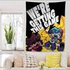 Game FFriday Night FFunkin Pico Boyfriend DIY Wall Tapestry for Living Room Home Dorm Decor Wall Art Decor