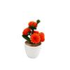 5 Pcs Pumpkin Plush Twisted Stick Potted For Living Room And Photography Props