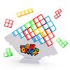 Kleurrijke Tafelblad Overlappende Plastic Bouwstenen Kinderpuzzelspeelgoed Voor Kinderen Diy Interactieve Hersenkraker Educatief Spel