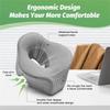 BBL For Massage Pillow For Massage Table-Dual Exhaust Holes Face Down Pillow Memory Foam Headrest For Bed