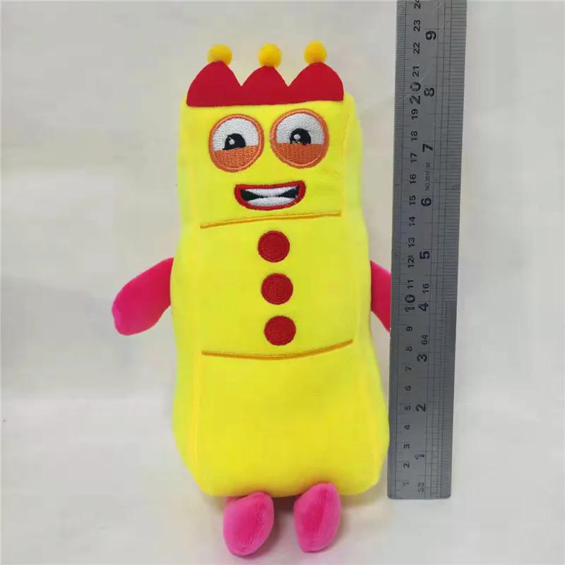 14-18Cm Cartoon Number Plush Doll Toys Educational Stuffed Movie Anime Kids Early Childhood Birthday Christmas Gift