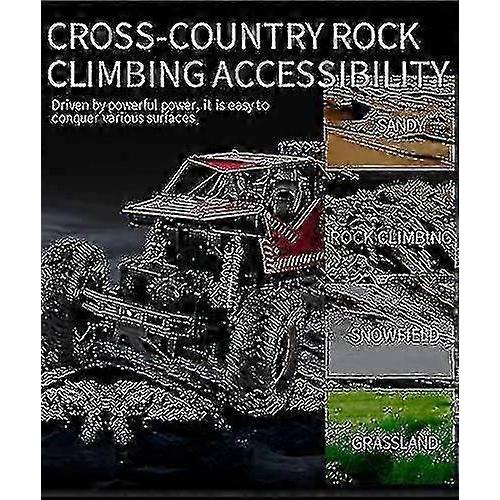2 In 1 Rc Cars Remote Control Car 1:14 Scale 25 Mph 40 Km/h High Speed 4wd Off Road Rc Trucks compatible with Adults Boys & Kids, 2.4ghz All Terrain T