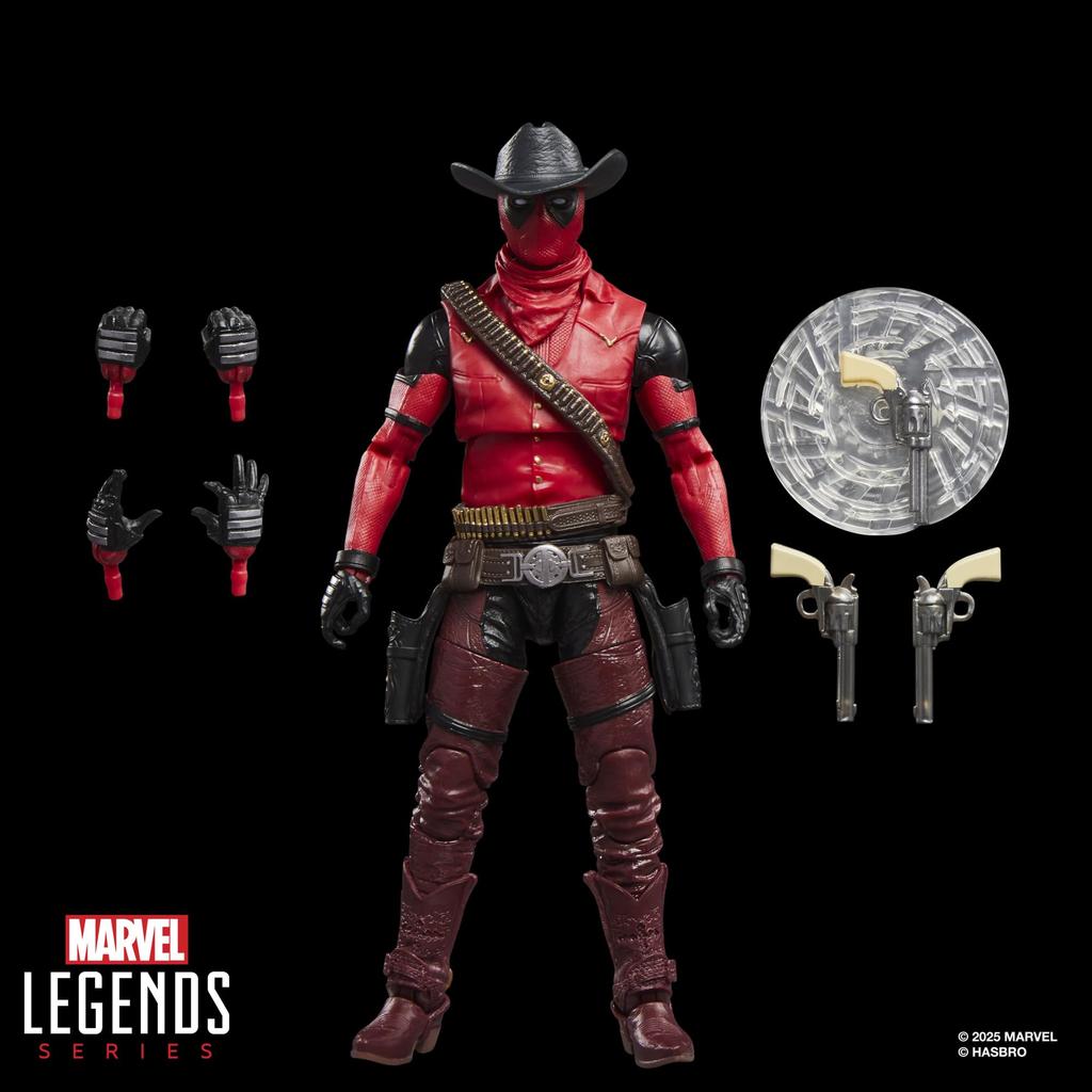 Hasbro Marvel Legends Cowboy Pool Action Figure 15 Cm Deadpool Wolverine Collection G2369 Official Product