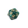 1Pc Durable Pearlized D20 Dice Acrylic 20 Sided Dice For Board Game