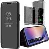 Case for Samsung Galaxy A54 Front and Back Protection Smart Case Clear View - Black