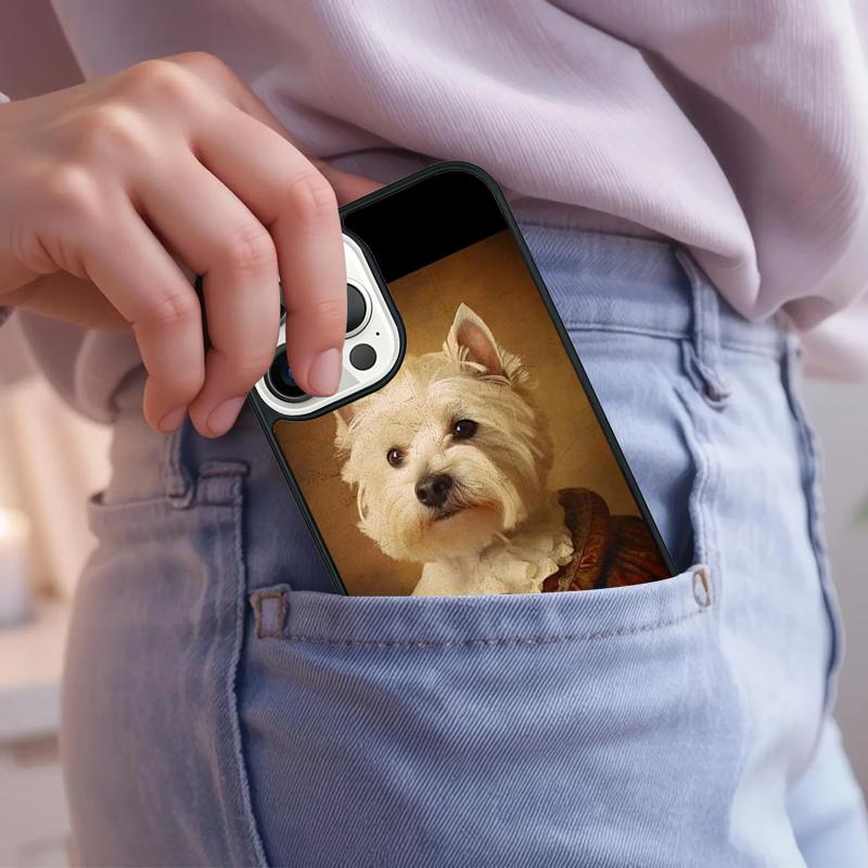 Westie Dog Phone Case For iPhone 17 Air 15 16e 14 13 Pro Max Coque 12 11 Pro Max PLUS cover
