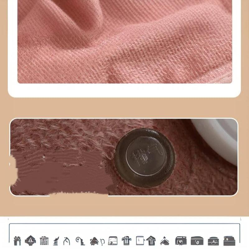 Rechargeable Electric Hot Water Bottle Hand Warmer Heat Pad For Period Cramps Muscle Pain Back Neck Shoulder Legs Home Office