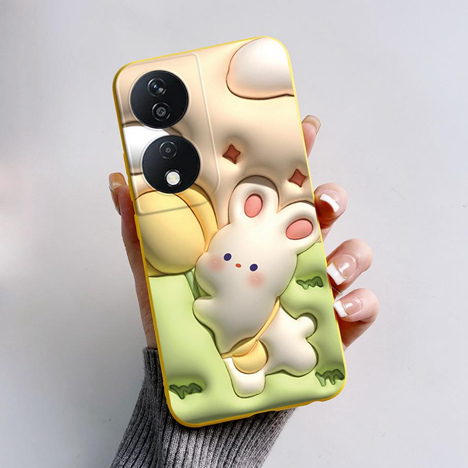For Honor X7 X7a X7b Case Cute Astronaut Cartoon Cover Soft TPU Phone Case For Honor X7a X 7 a b HonorX7 HonorX7a HonorX7b Shell