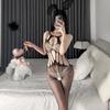 Sexy Underwear Women's Passion Pure Desire Sexy Temptation Open One-piece Net Clothes Hand-torn Hollow Temptation Passion Pure Desire