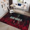 Horror Spiel A-Alan W-Wake Flur Teppich Waschbar Rutschfest Wohnzimmer Sofa Stühle Bereichsmatte Küche Fußmatte Bereichsteppich