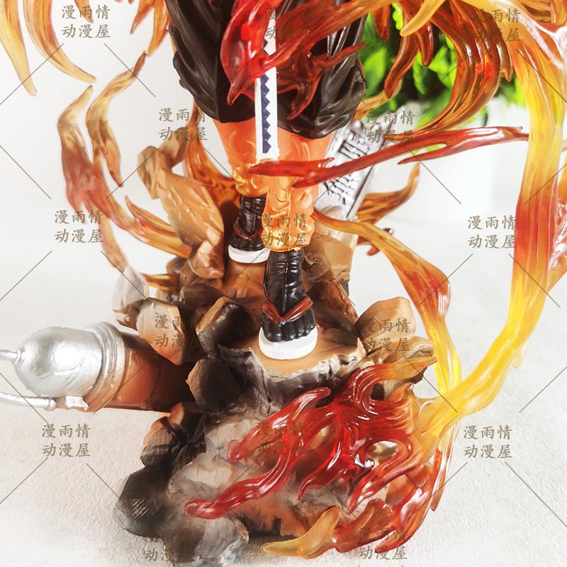 Demon GK Slayerrengoku Kyoujurou Unlimited Hunters Do Ornaments Anime Action Figure Desktop Ornaments Collection Surprise Gift