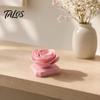 Stable Base Rose Ornament Flower Ornament, Non-Slip Compact 3D Printed Realistic Decor Durable PLA Creative Artwork, for Home Office Bathroom