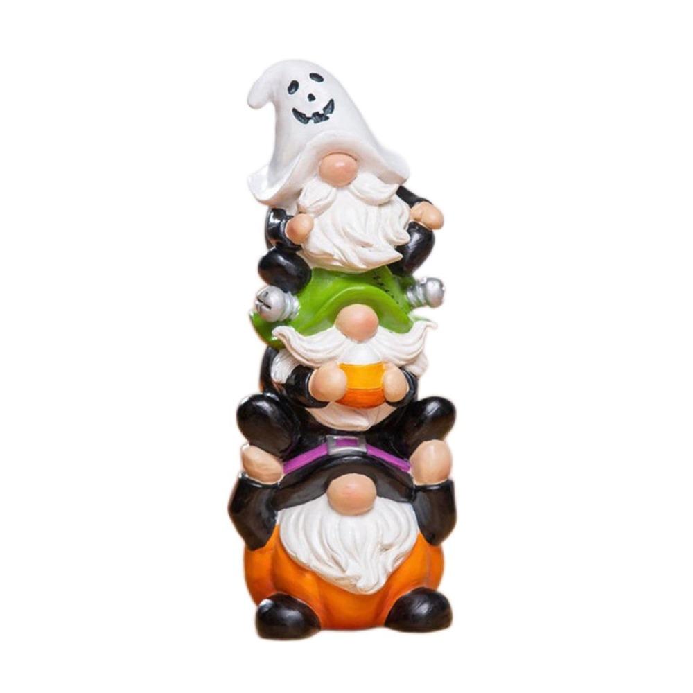 Handmade Halloween Statue Cartoon Garden Ornaments Creative Resin Crafts  Yard Ornament