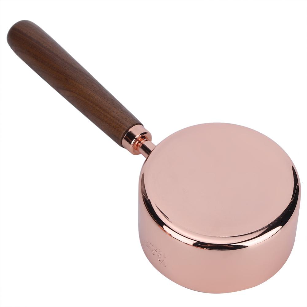 4PC Set Stainless Steel Measuring Cup Set Rose Gold Finish Nesting Measuring Cups  Kitchen Use