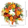 Fall Peony And Pumpkin Wreath Year Round Wreath Festival Celebration Artificial Fall Wreath Autumn Front Door Wreath