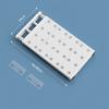 Extendable Closet Shelf Adjustable Storage Rack Closet DIY Wardrobe Divider for Cabinet Tool Tension Rod Storage Organizer Shelf