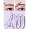 4Pcs/set Stainless Steel Eyebrow Trimmer Scissors With Comb, Beauty Tools, Unisex, Eyebrow Scissors Makeup Tool