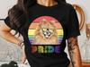 Pride Pomeranian T-Shirt, Colorful Rainbow Pride Dog Tee, LGBTQ+ Pet Lover Gift, Unisex Graphic Shirt, Casual Wear