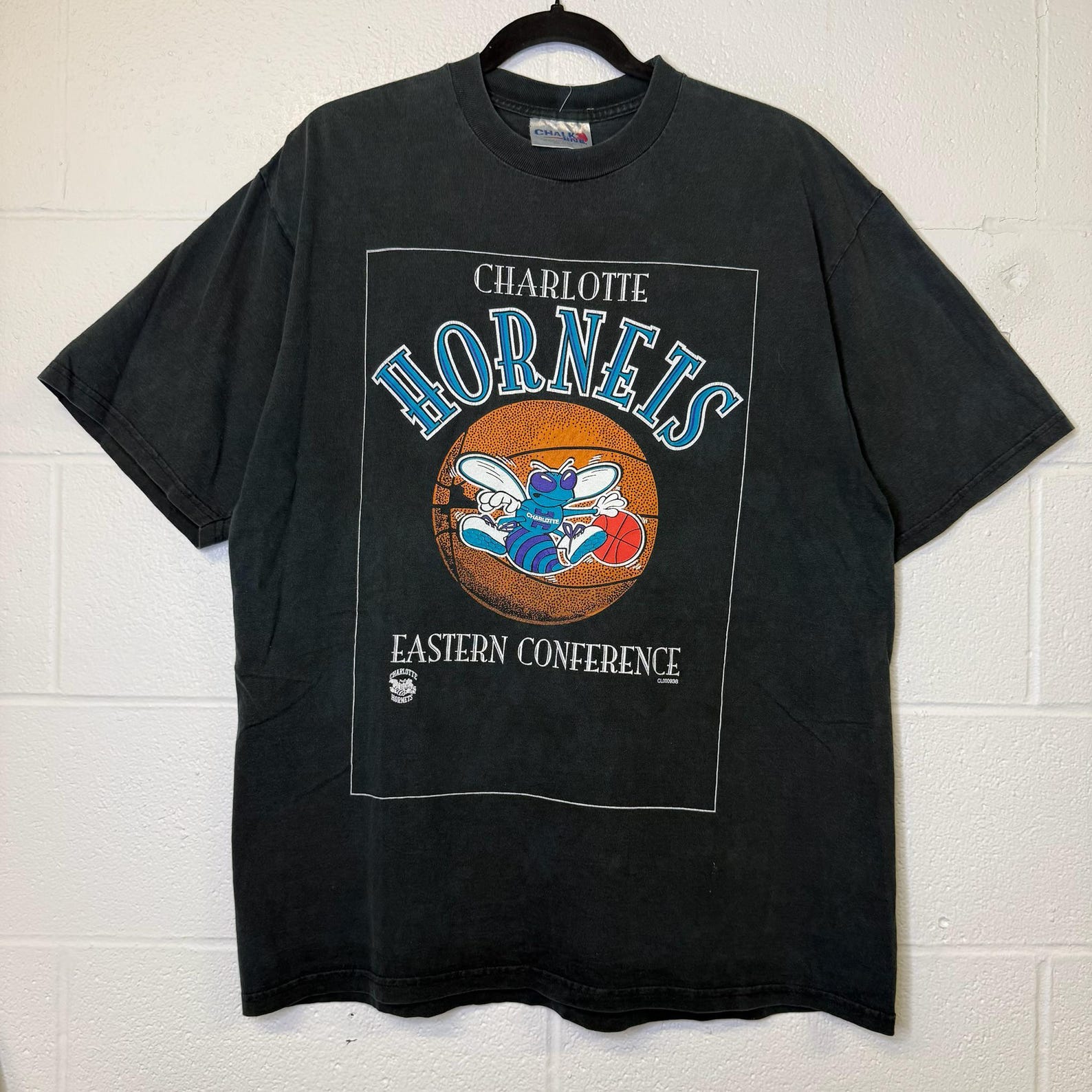 90s Charlotte Hornets NBA T shirt (B2835) S