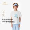 Kids' Cartoon Print Short Sleeve T-Shirt