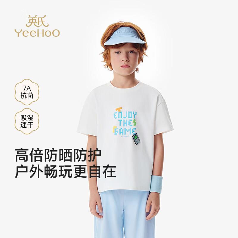 YEEHOO Kids  Cartoon Print Short Sleeve T-Shirt 120