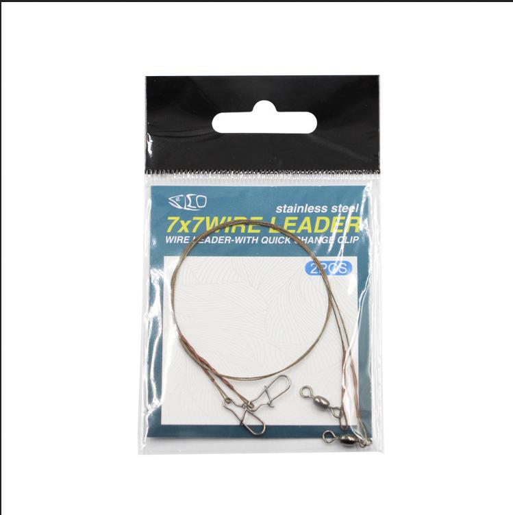 Fil de Pêche en Titane Haute Résistance Fil de Pêche à Haute Résistance à la Traction pour la Pêche en Eau Salée et en Eau Douce