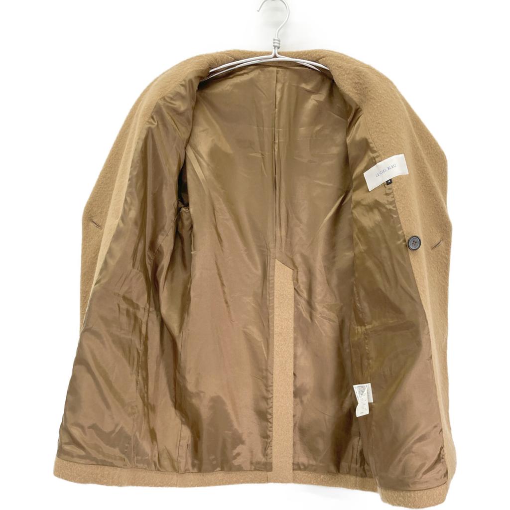 LE CIEL BLEU 23 Years Brown Shaggy Tailored Jacket Jacket 36 BrownUsed